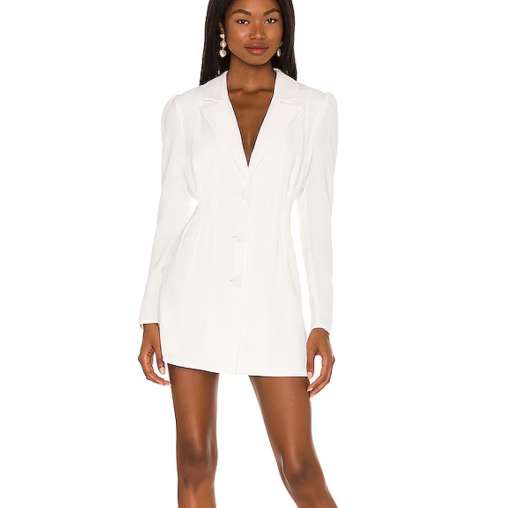 City Blazer Dress in White
Lovers and Friends